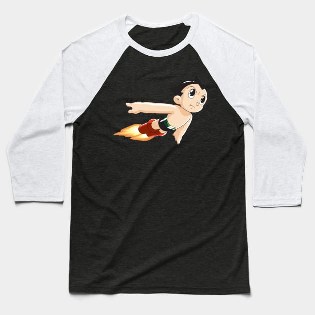 Astro Boy Baseball T-Shirt by offsetvinylfilm